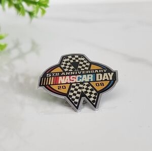 🏁 NASCAR Day 5th Anniversary 2008 Pin – 1.25" Racing Collectible